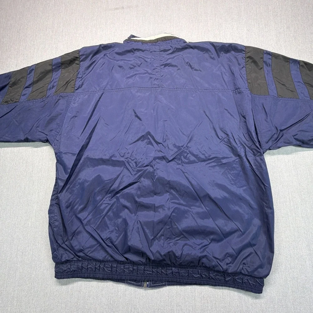 Vintage Adidas‎ Jacket Mens Large Stripes 90s Windbreaker
